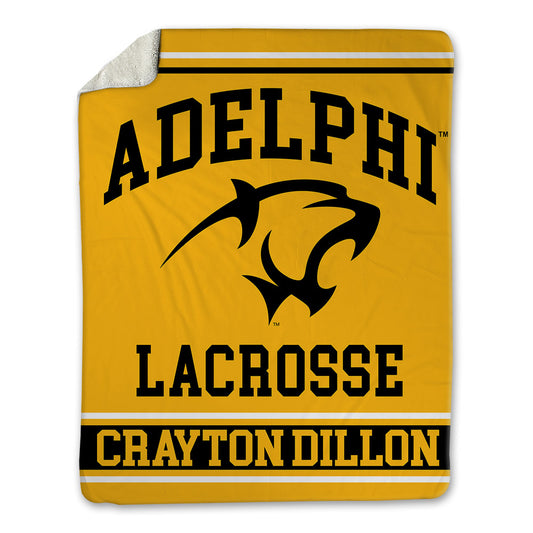 Adelphi - NCAA Men's Lacrosse : Kiernan Crayton Dillon - Blanket-0