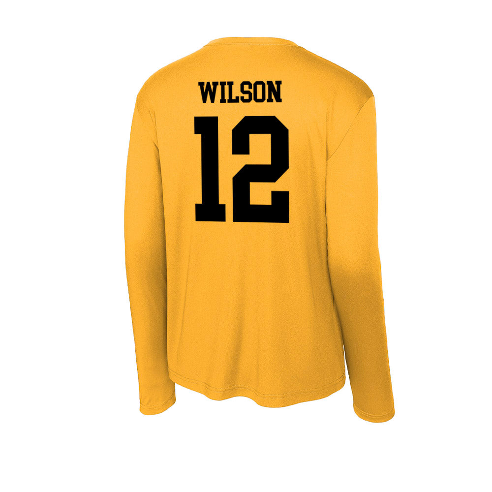Adelphi - NCAA Men's Basketball : Carter Wilson - Classic Shersey Activewear Long Sleeve T-Shirt-1