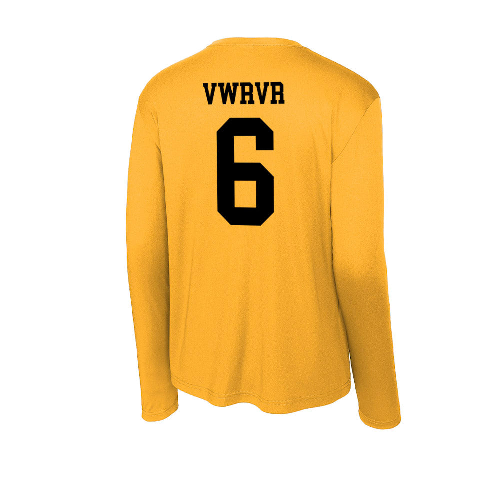Adelphi - NCAA Men's Basketball : WEFWEF VWRVR - Classic Shersey Activewear Long Sleeve T-Shirt-1