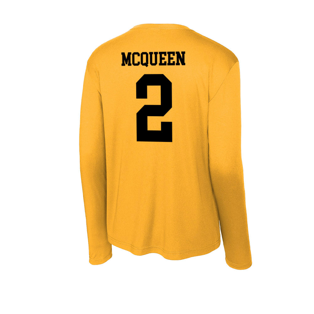 Adelphi - NCAA Men's Basketball : Zakari McQueen - Classic Shersey Activewear Long Sleeve T-Shirt-1