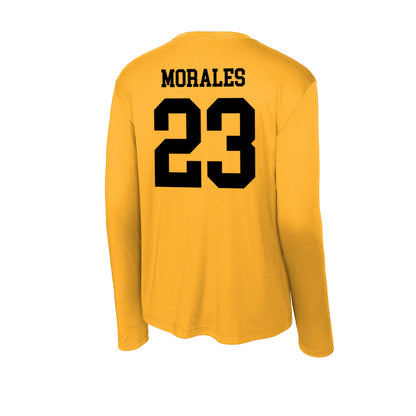 Adelphi - NCAA Women's Basketball : Victoria Morales - Classic Shersey Activewear Long Sleeve T-Shirt-1