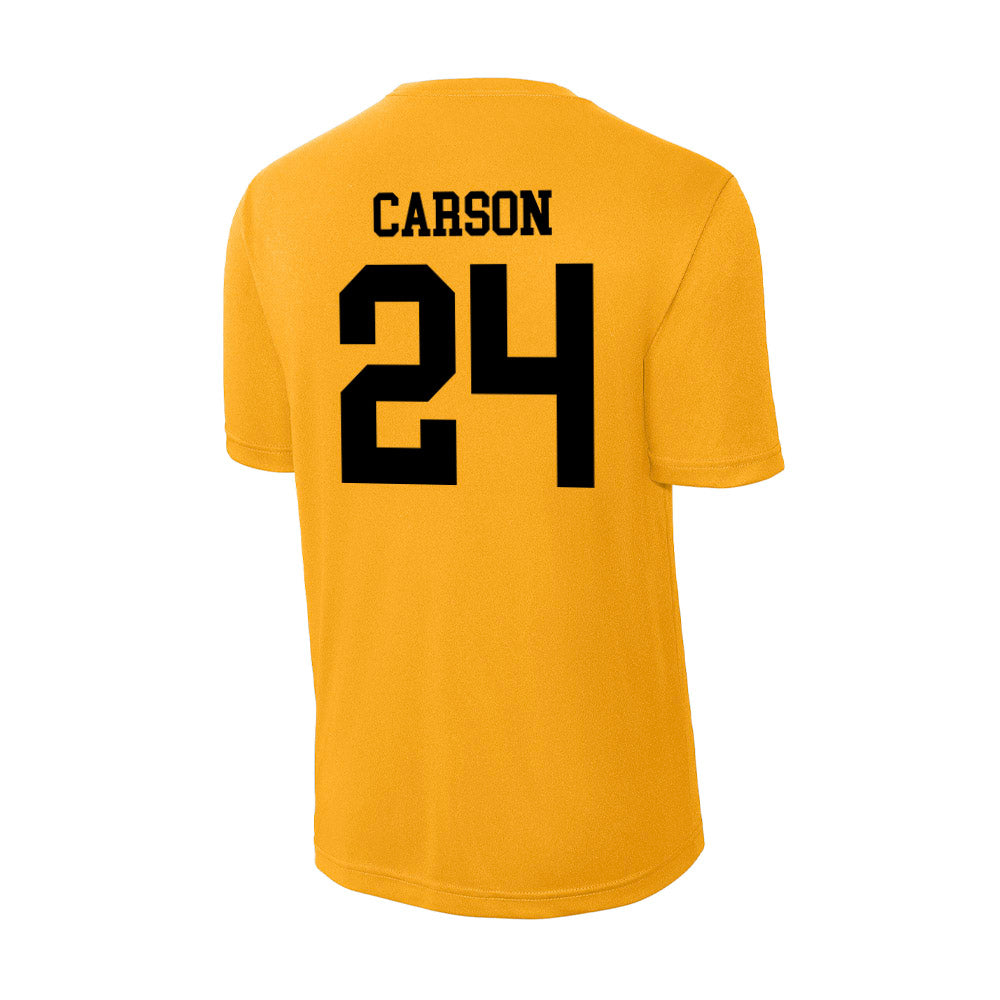 Adelphi - NCAA Men's Basketball : London Carson - Classic Shersey Activewear T-Shirt-1