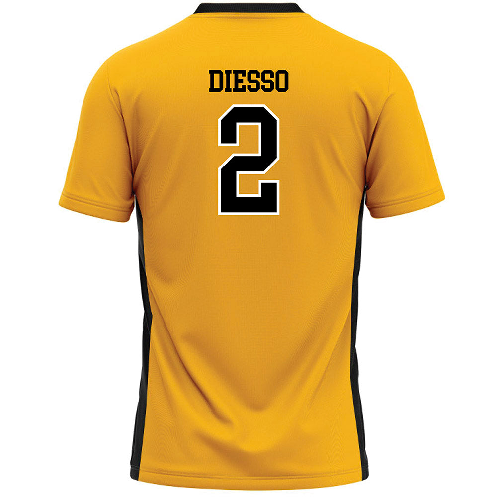 Adelphi - NCAA Men's Lacrosse : Joey Diesso - Gold Lacrosse Jersey-1