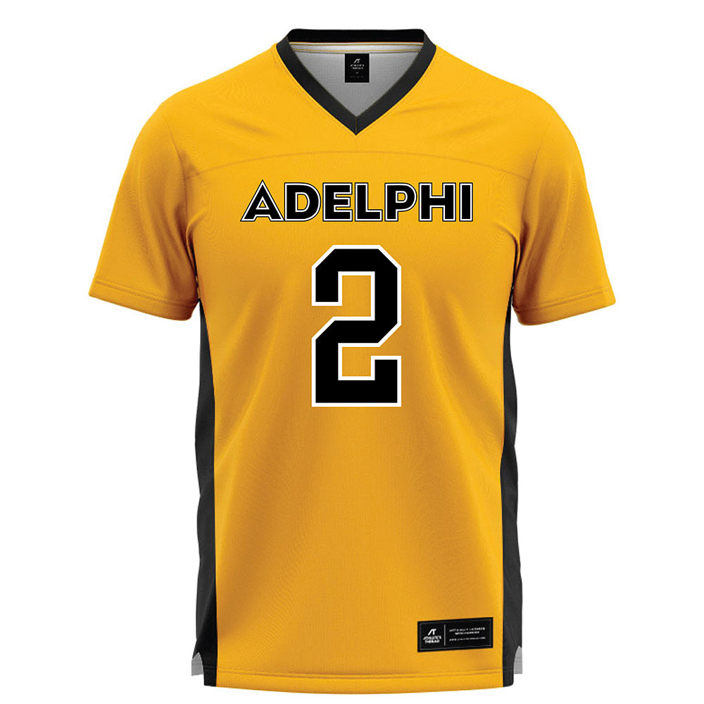 Adelphi - NCAA Men's Lacrosse : Joey Diesso - Gold Lacrosse Jersey-0