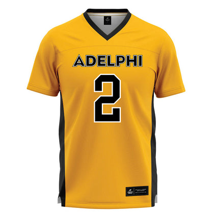Adelphi - NCAA Men's Lacrosse : Joey Diesso - Gold Lacrosse Jersey-0