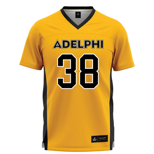 Adelphi - NCAA Men's Lacrosse : Mikey Reilly - Gold Lacrosse Jersey -0