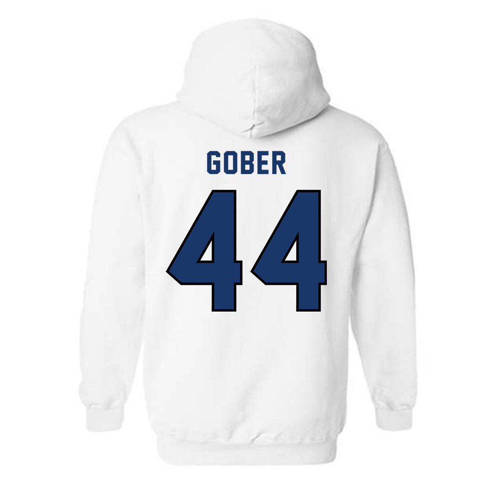 Yeshiva - NCAA Baseball : Izzy Gober - Classic Shersey Hooded Sweatshirt-1