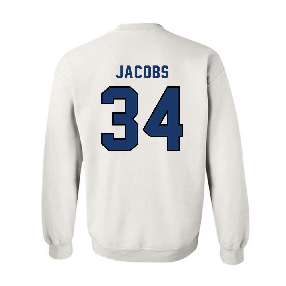 Yeshiva - NCAA Men's Basketball : Nate Jacobs - Classic Shersey Crewneck Sweatshirt-1