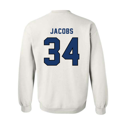 Yeshiva - NCAA Men's Basketball : Nate Jacobs - Classic Shersey Crewneck Sweatshirt-1