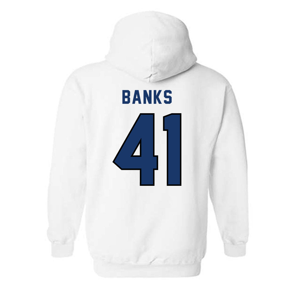 Yeshiva - NCAA Baseball : Aaron Banks - Classic Shersey Hooded Sweatshirt-1
