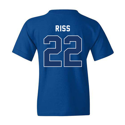 Yeshiva - NCAA Baseball : Ahron Riss - Classic Shersey Youth T-Shirt-1