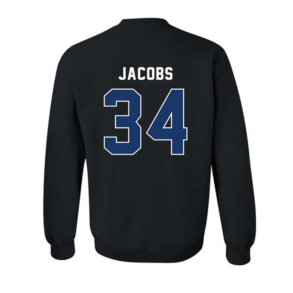 Yeshiva - NCAA Men's Basketball : Nate Jacobs - Classic Shersey Crewneck Sweatshirt-1