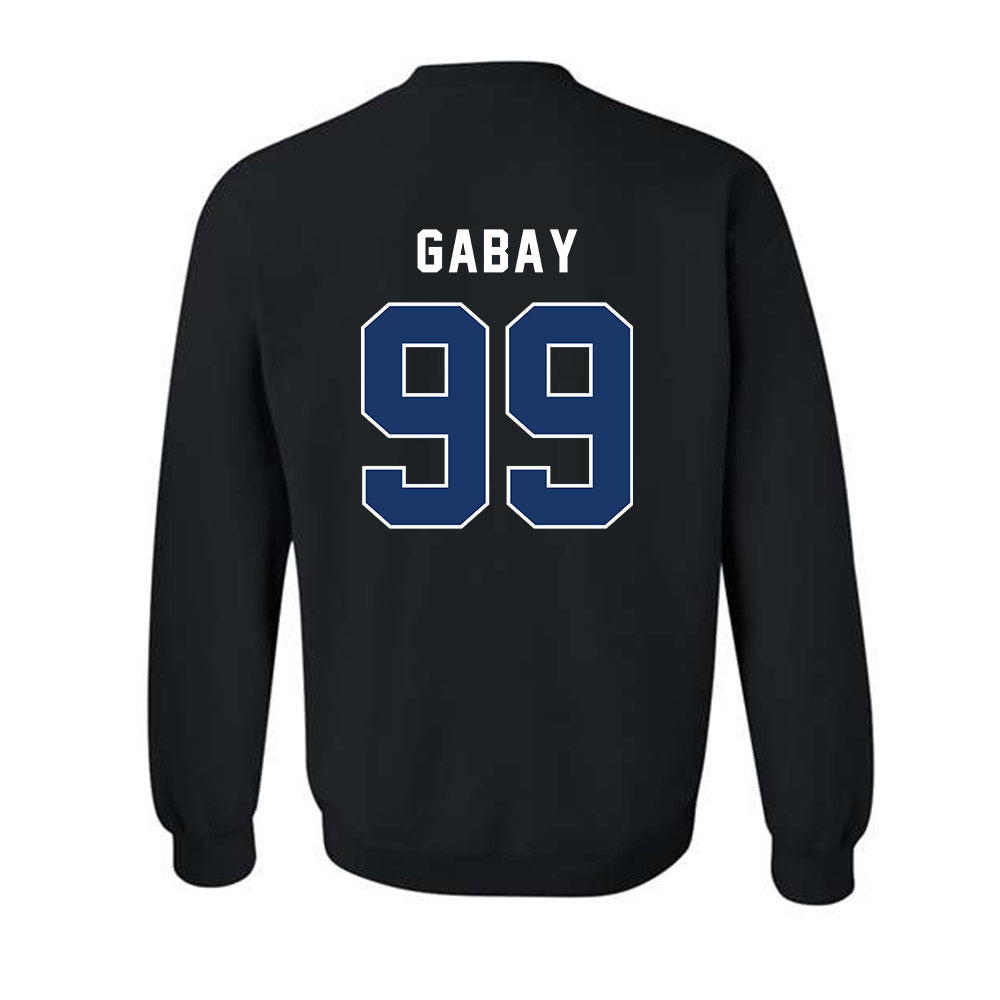 Yeshiva - NCAA Men's Soccer : Abraham Gabay - Classic Shersey Crewneck Sweatshirt-1