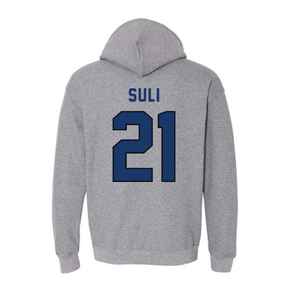 Yeshiva - NCAA Men's Soccer : Eliahu Suli - Classic Shersey Hooded Sweatshirt-1