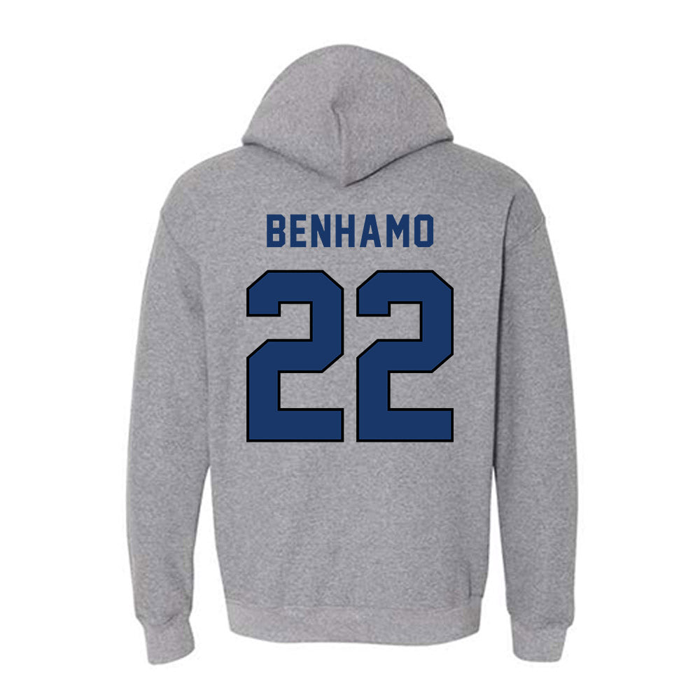 Yeshiva - NCAA Women's Volleyball : Noa Benhamo - Classic Shersey Hooded Sweatshirt-1