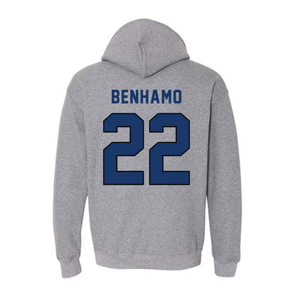 Yeshiva - NCAA Women's Volleyball : Noa Benhamo - Classic Shersey Hooded Sweatshirt-1