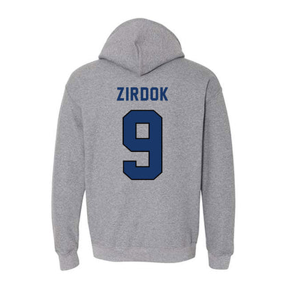 Yeshiva - NCAA Baseball : Eli Zirdok - Classic Shersey Hooded Sweatshirt-1