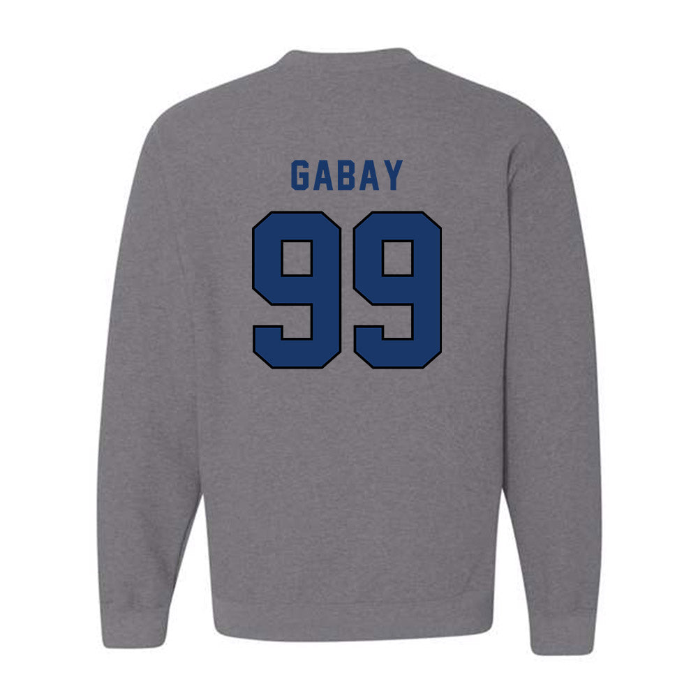 Yeshiva - NCAA Men's Soccer : Abraham Gabay - Classic Shersey Crewneck Sweatshirt-1