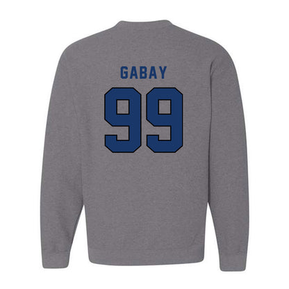 Yeshiva - NCAA Men's Soccer : Abraham Gabay - Classic Shersey Crewneck Sweatshirt-1