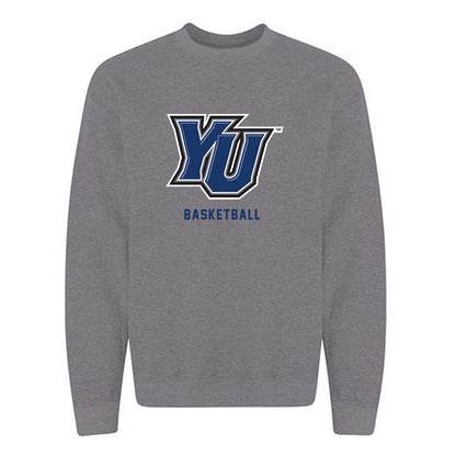 Yeshiva - NCAA Men's Basketball : Nate Jacobs - Classic Shersey Crewneck Sweatshirt-0