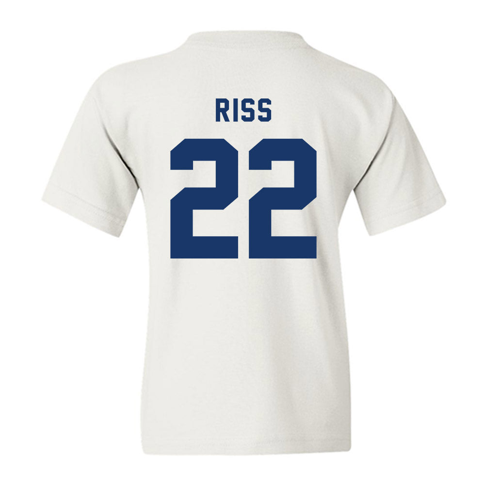 Yeshiva - NCAA Baseball : Ahron Riss - Classic Shersey Youth T-Shirt-1