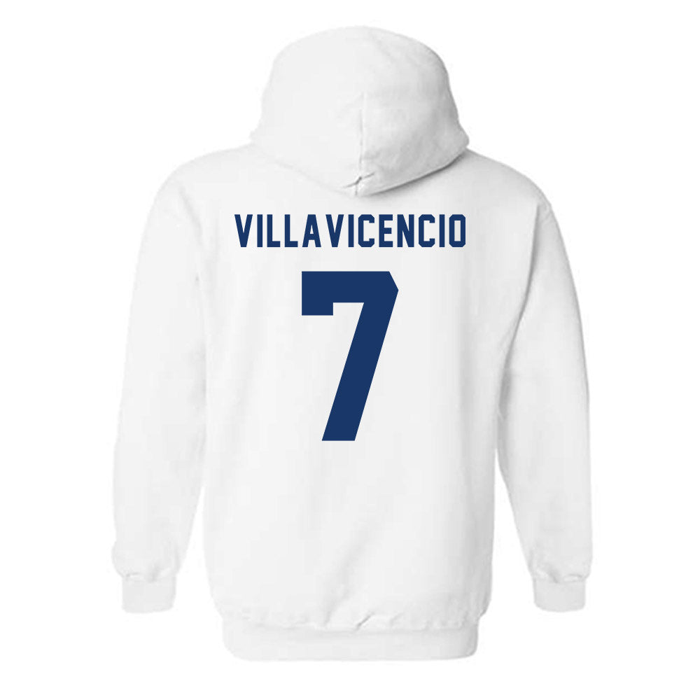 Yeshiva - NCAA Women's Volleyball : Candace Villavicencio - Classic Shersey Hooded Sweatshirt-1