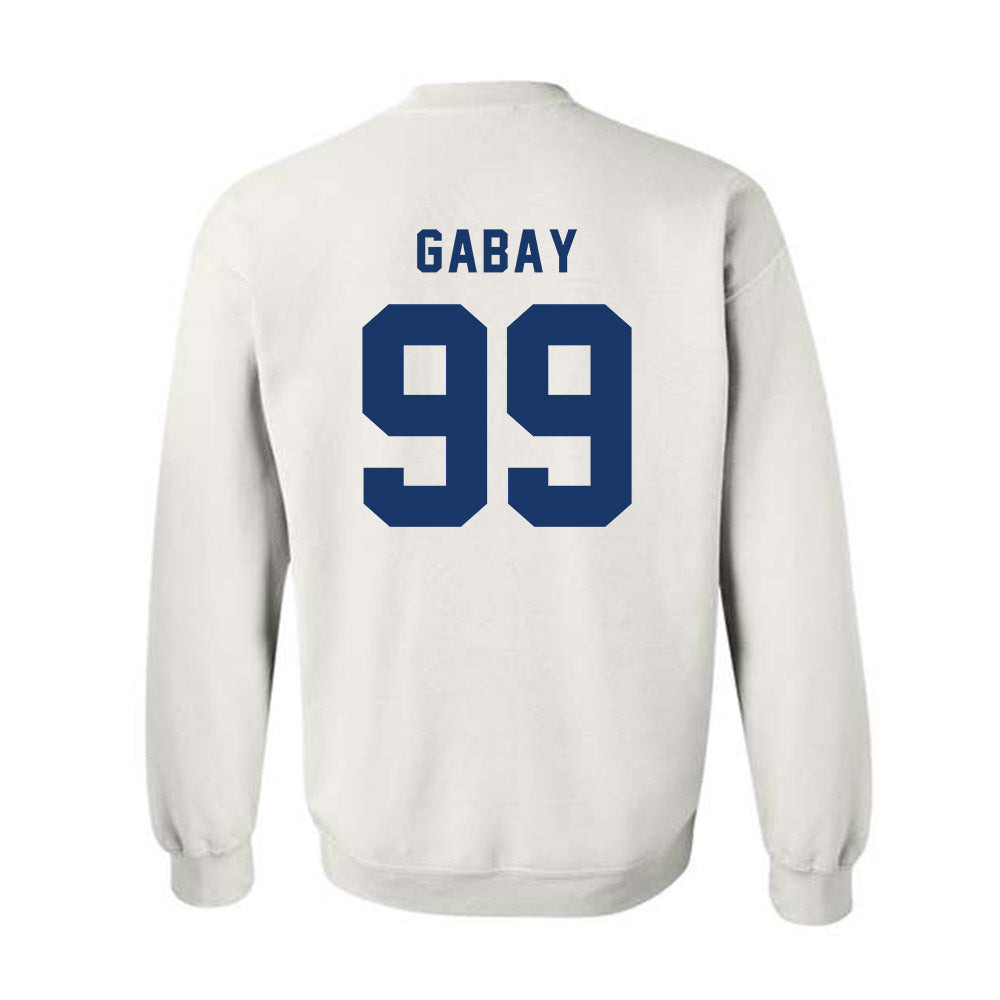Yeshiva - NCAA Men's Soccer : Abraham Gabay - Classic Shersey Crewneck Sweatshirt-1
