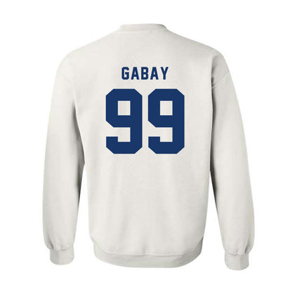 Yeshiva - NCAA Men's Soccer : Abraham Gabay - Classic Shersey Crewneck Sweatshirt-1
