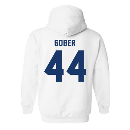 Yeshiva - NCAA Baseball : Izzy Gober - Classic Shersey Hooded Sweatshirt-1