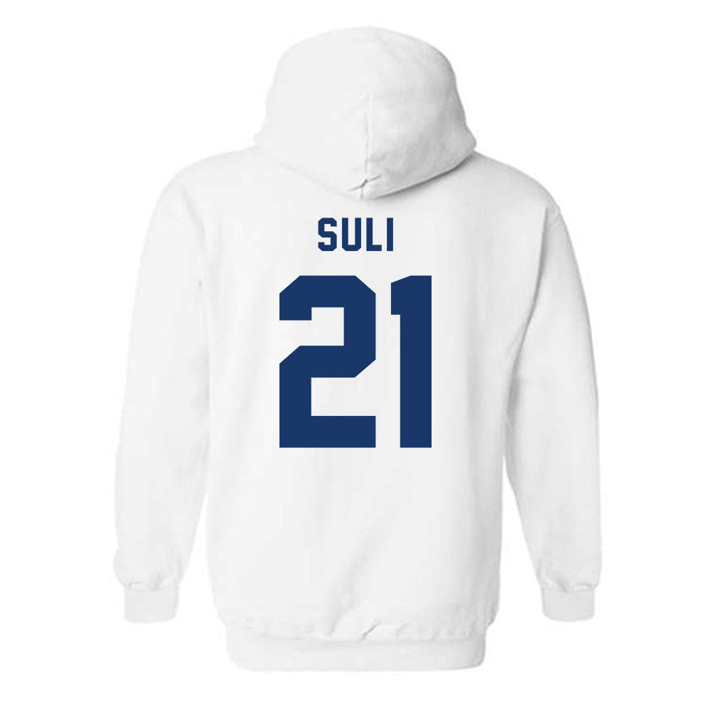 Yeshiva - NCAA Men's Soccer : Eliahu Suli - Classic Shersey Hooded Sweatshirt-1