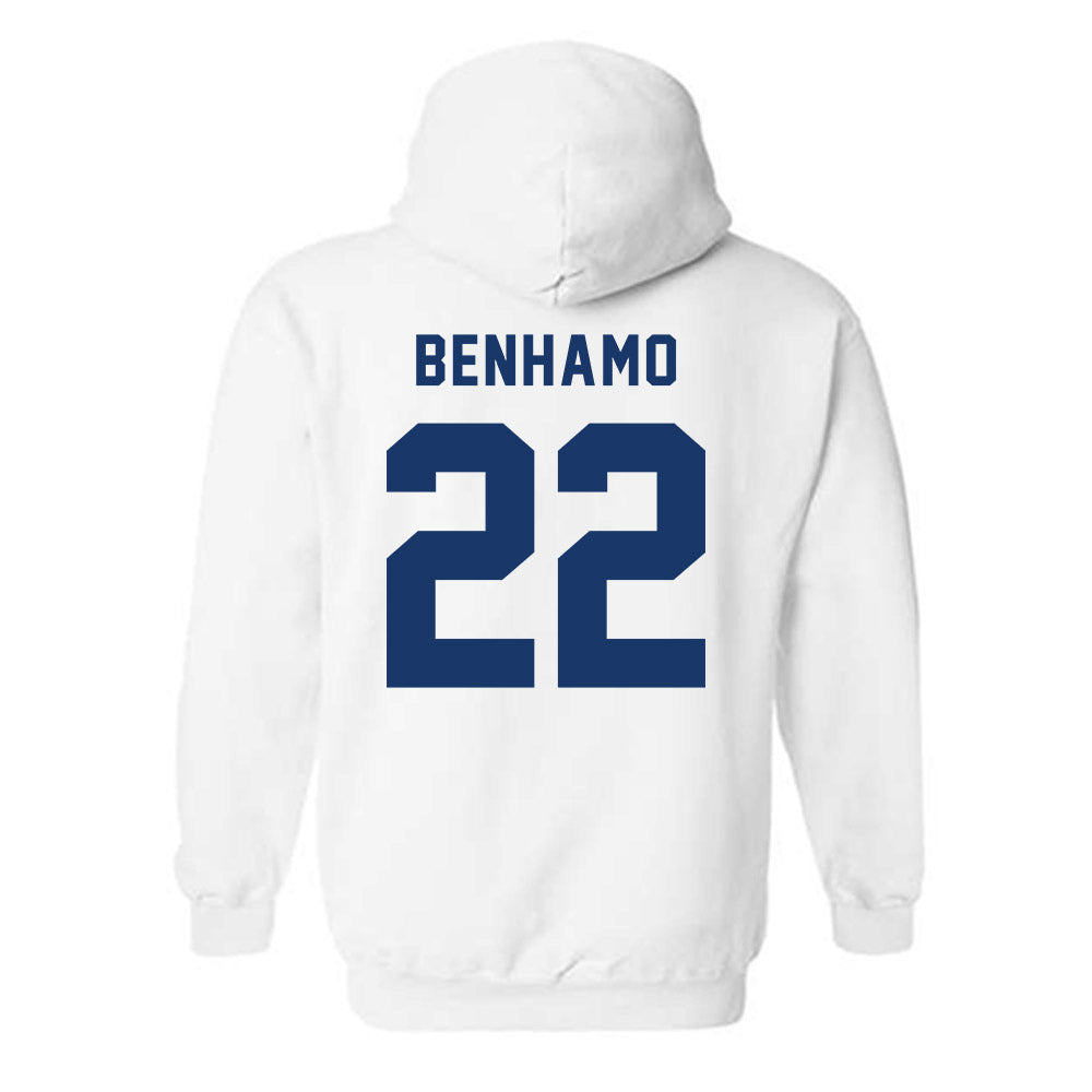 Yeshiva - NCAA Women's Volleyball : Noa Benhamo - Classic Shersey Hooded Sweatshirt-1