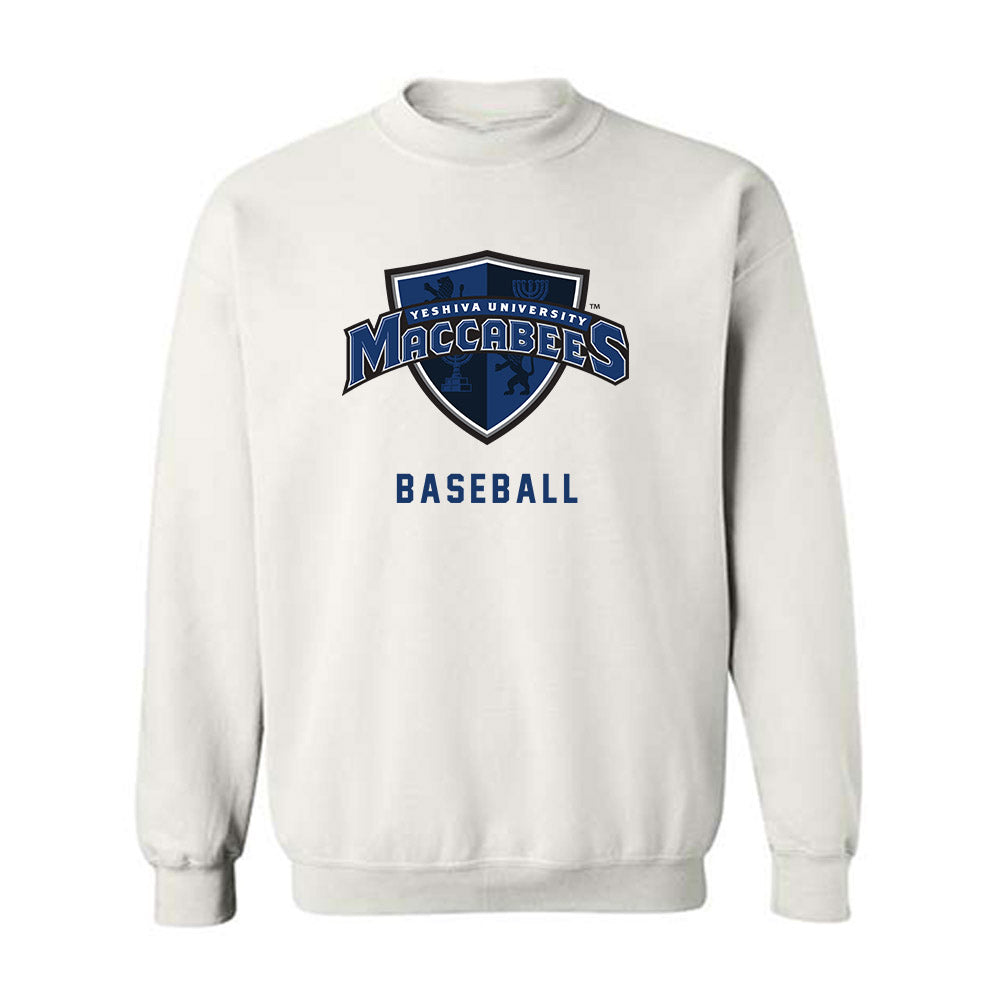 Yeshiva - NCAA Baseball : Ahron Riss - Classic Shersey Crewneck Sweatshirt-0