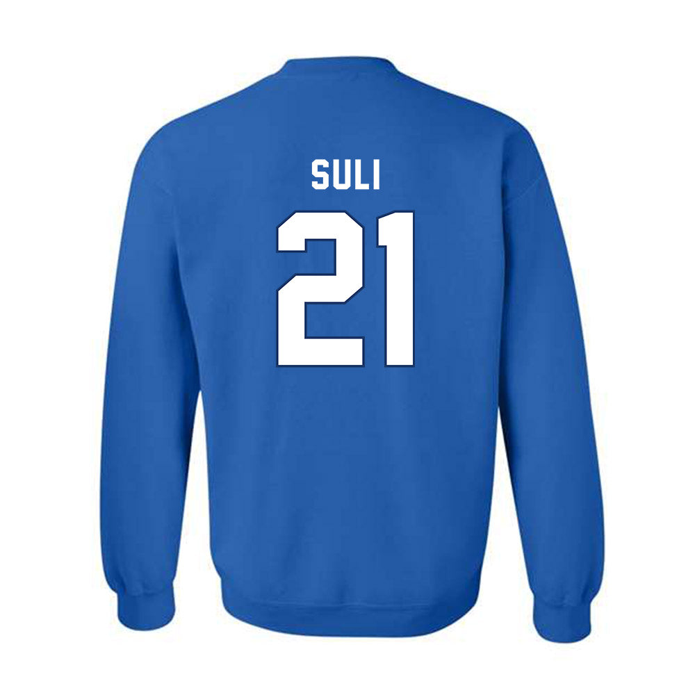 Yeshiva - NCAA Men's Soccer : Eliahu Suli - Classic Shersey Crewneck Sweatshirt-1