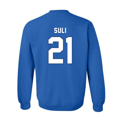 Yeshiva - NCAA Men's Soccer : Eliahu Suli - Classic Shersey Crewneck Sweatshirt-1