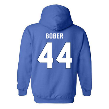Yeshiva - NCAA Baseball : Izzy Gober - Classic Shersey Hooded Sweatshirt-1