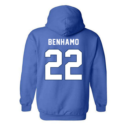 Yeshiva - NCAA Women's Volleyball : Noa Benhamo - Classic Shersey Hooded Sweatshirt-1