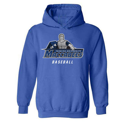 Yeshiva - NCAA Baseball : Eli Zirdok - Classic Shersey Hooded Sweatshirt-0