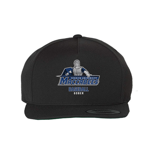 Yeshiva - NCAA Baseball : Izzy Gober - Snapback Hat-0