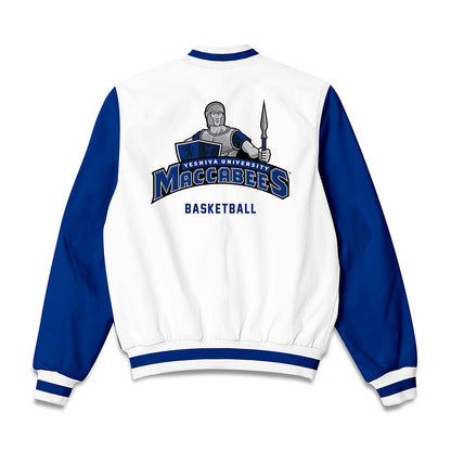 Yeshiva - NCAA Men's Basketball : Nate Jacobs - Bomber Jacket-1