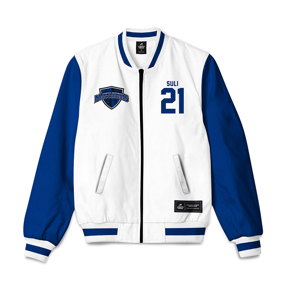 Yeshiva - NCAA Men's Soccer : Eliahu Suli - Bomber Jacket-0
