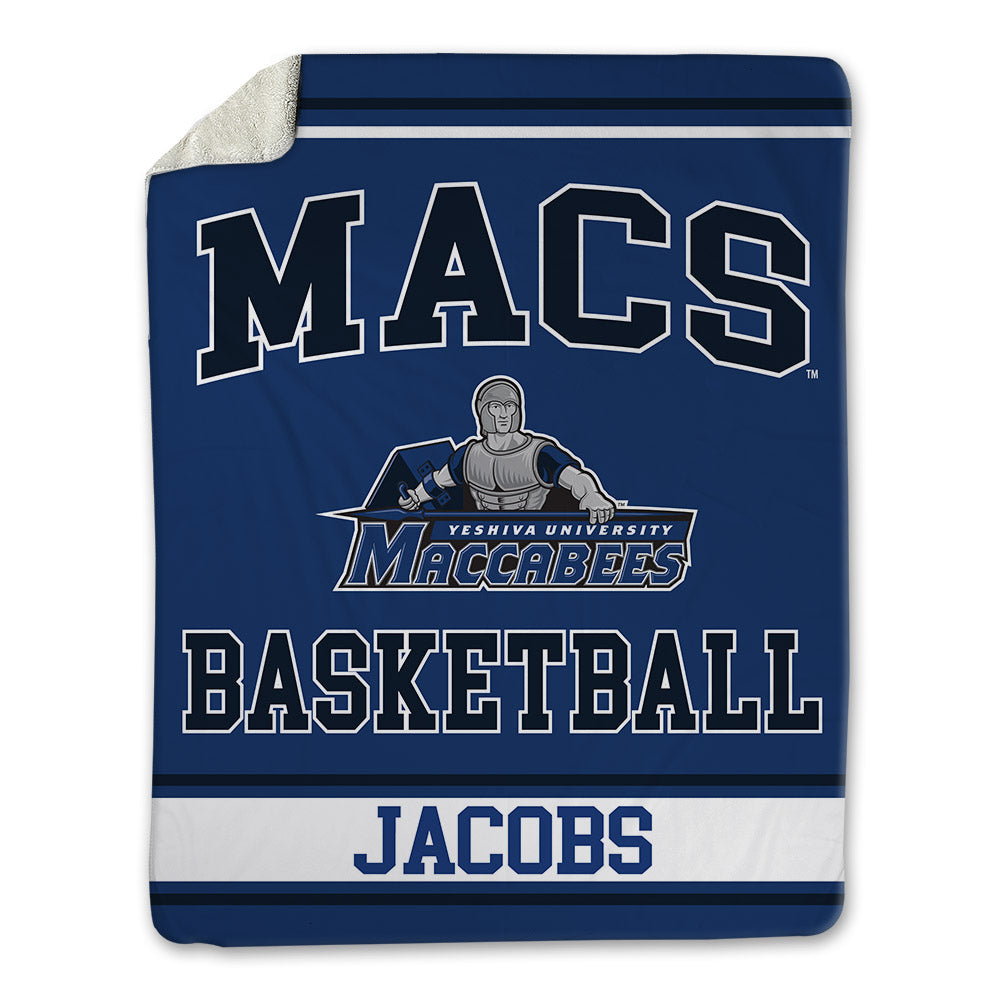 Yeshiva - NCAA Men's Basketball : Nate Jacobs - Blanket-0