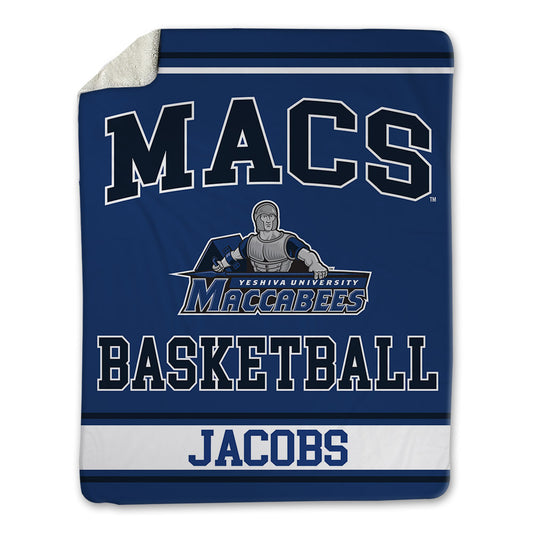 Yeshiva - NCAA Men's Basketball : Nate Jacobs - Blanket-0