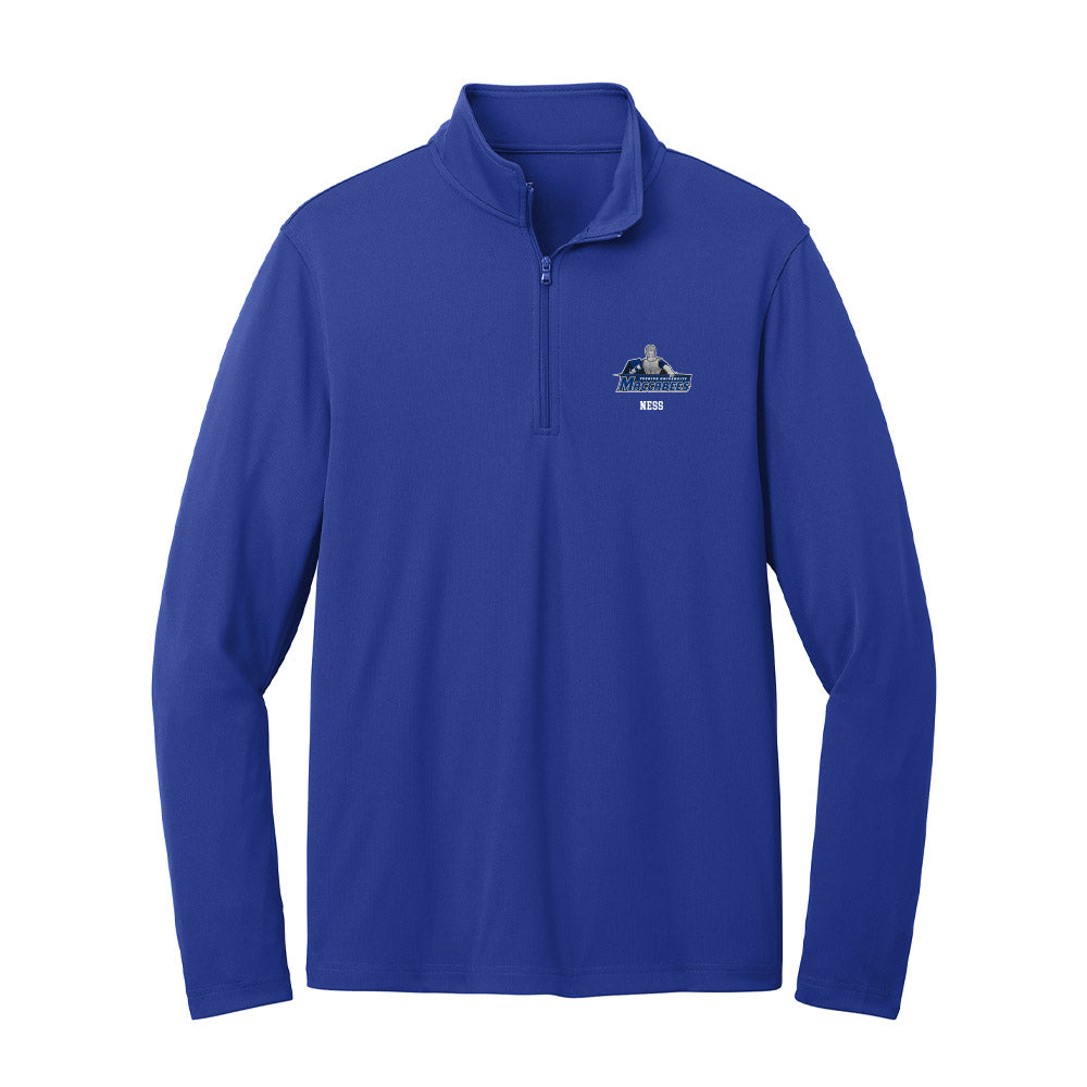 Yeshiva - NCAA Baseball : Gavi Ness - Lightweight Quarter Zip Jacket-0