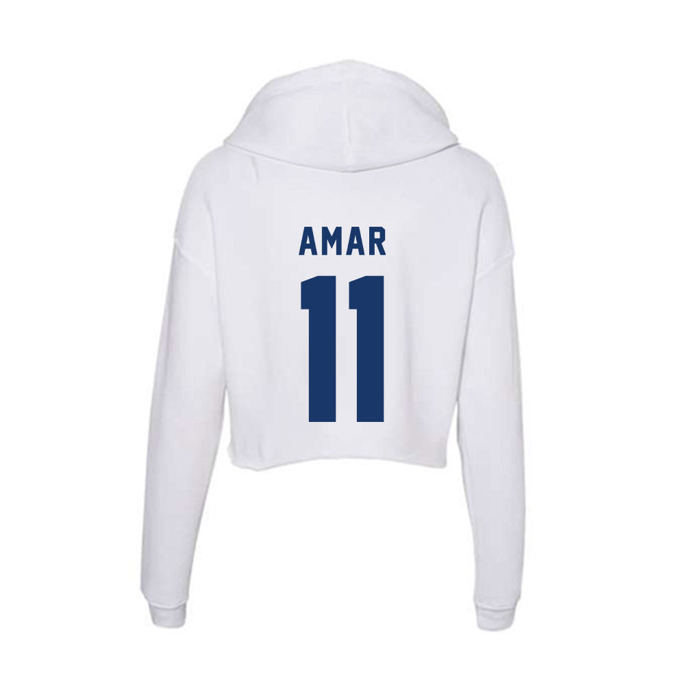 Yeshiva - NCAA Women's Soccer : Rachel Amar - Classic Shersey Women's Crop Fleece Hoodie-1