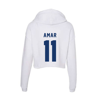 Yeshiva - NCAA Women's Soccer : Rachel Amar - Classic Shersey Women's Crop Fleece Hoodie-1
