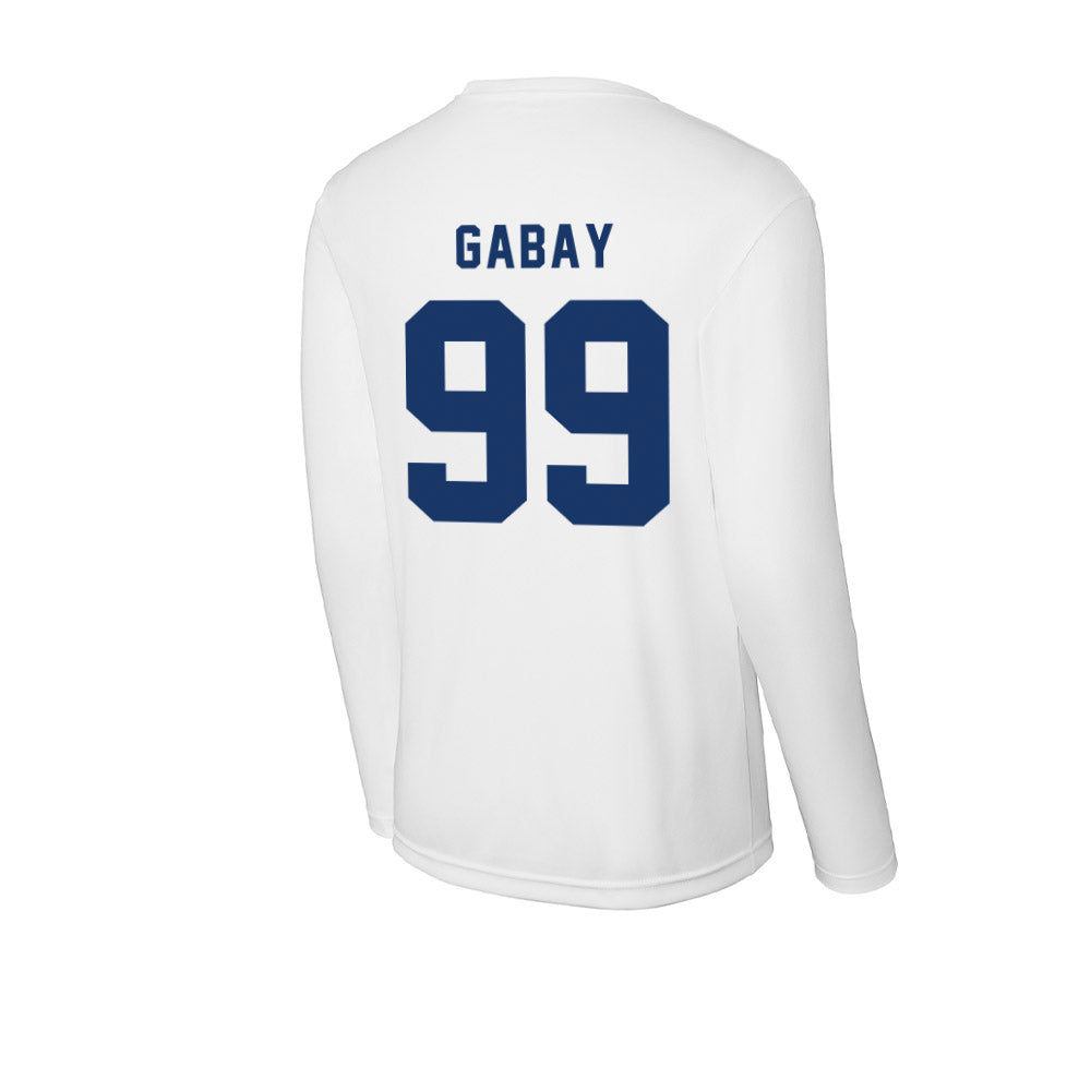 Yeshiva - NCAA Men's Soccer : Abraham Gabay - Classic Shersey Activewear Long Sleeve T-Shirt-1