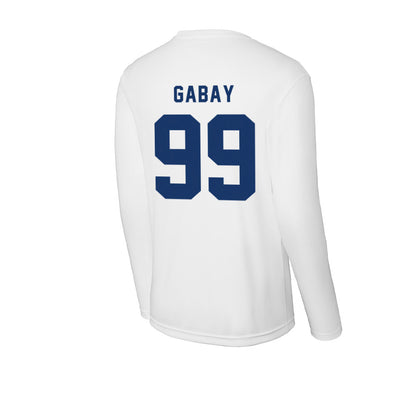 Yeshiva - NCAA Men's Soccer : Abraham Gabay - Classic Shersey Activewear Long Sleeve T-Shirt-1