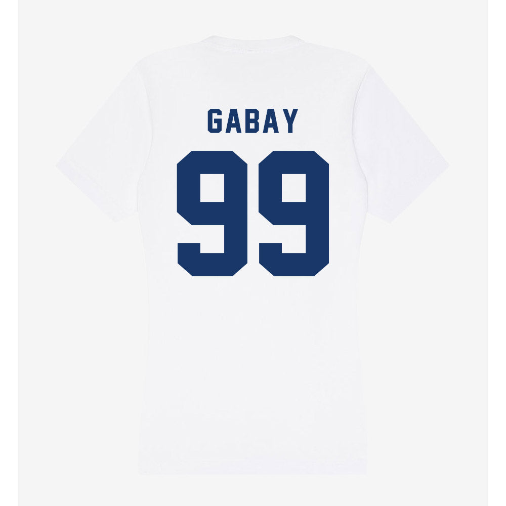 Yeshiva - NCAA Men's Soccer : Abraham Gabay - Classic Shersey Women's V-Neck T-Shirt-1
