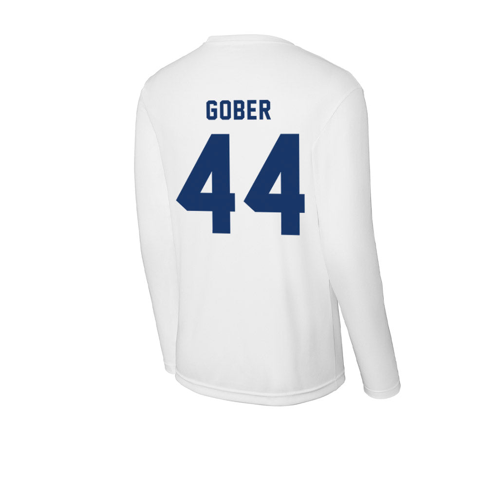 Yeshiva - NCAA Baseball : Izzy Gober - Classic Shersey Activewear Long Sleeve T-Shirt-1