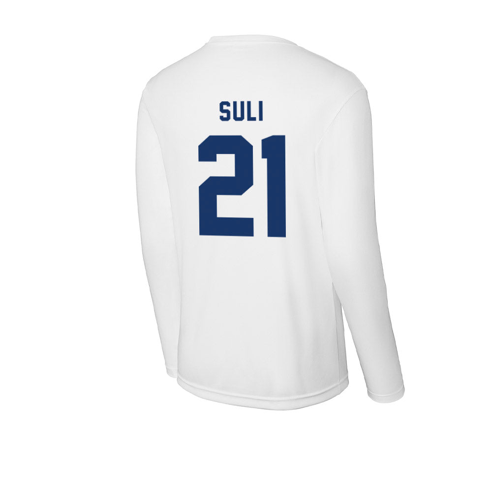 Yeshiva - NCAA Men's Soccer : Eliahu Suli - Classic Shersey Activewear Long Sleeve T-Shirt-1